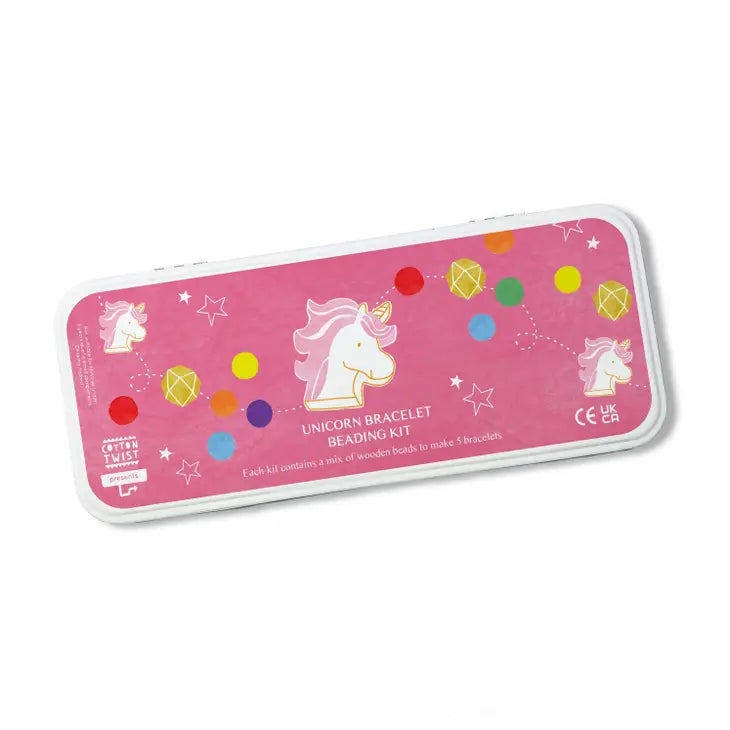 Perlen-Set mit Einhorn-Armbändern