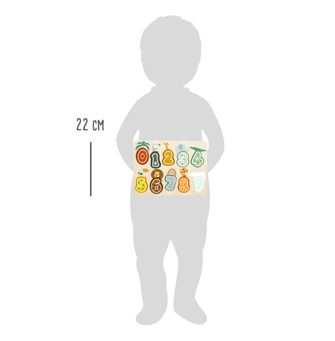 Setzpuzzle Zahlen