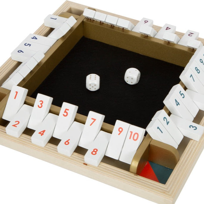Würfelspiel Shut the Box „Gold Edition”