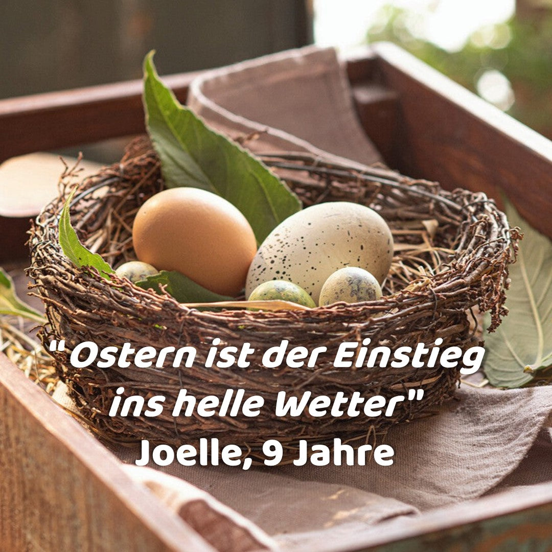Oster-Nest natur