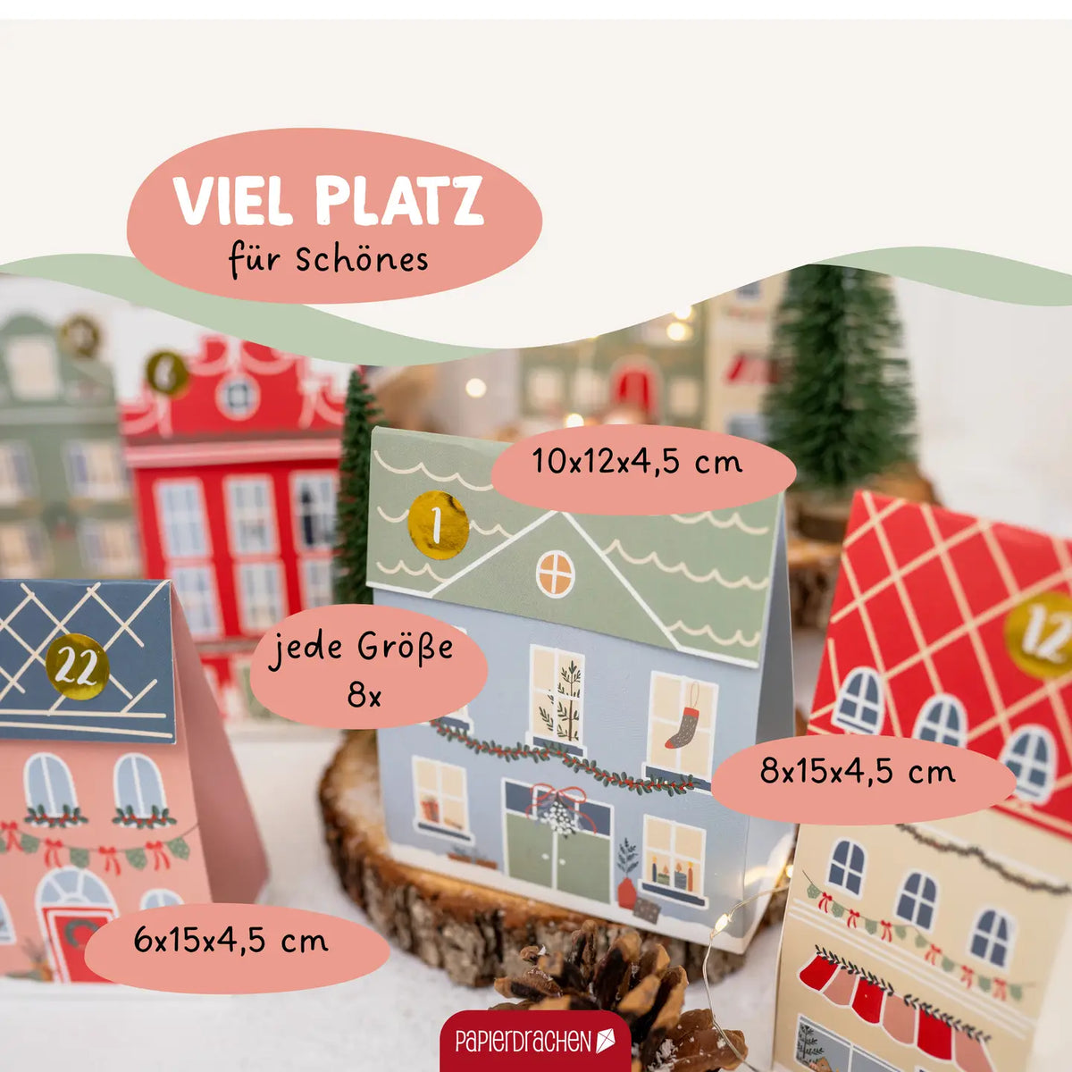 Adventskalender zum Befüllen