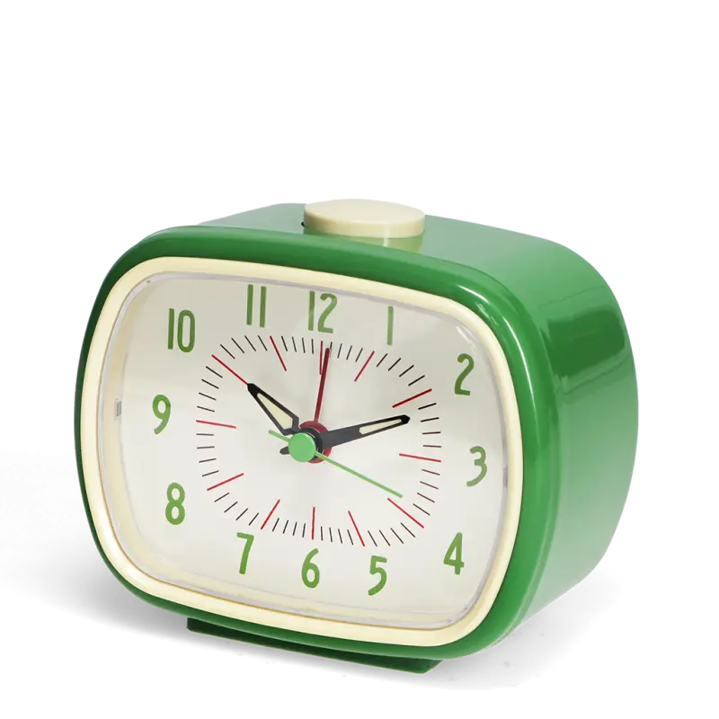 Grüner Retro Wecker