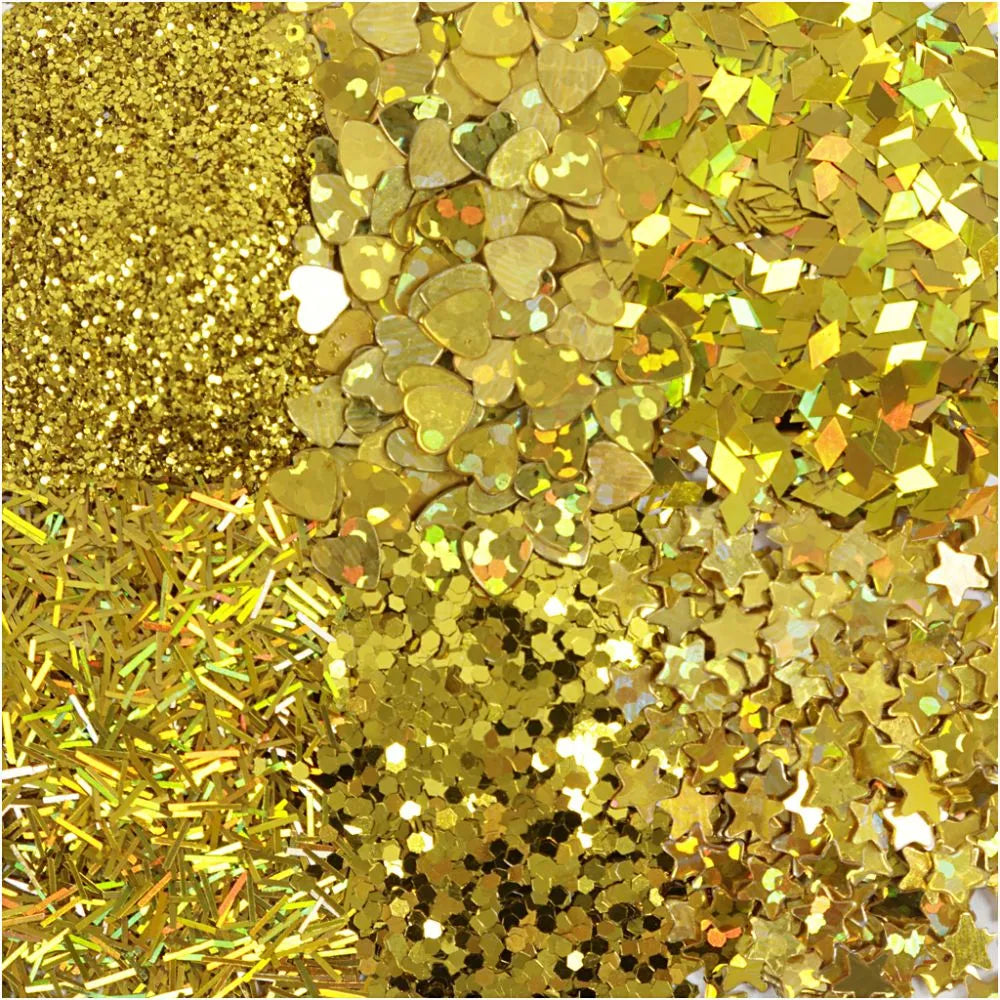 Glitter-/Pailletten-Sortiment