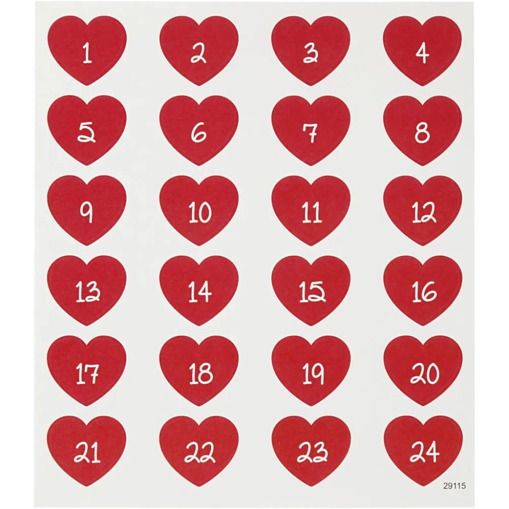 Sticker-Theke im Advent