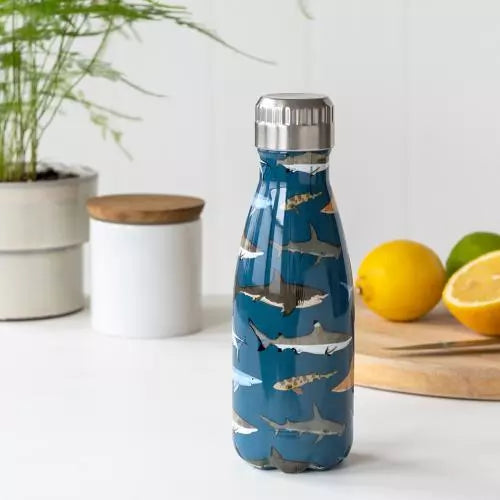 Kleine Wasserflasche Aus Edelstahl Sharks 260ml