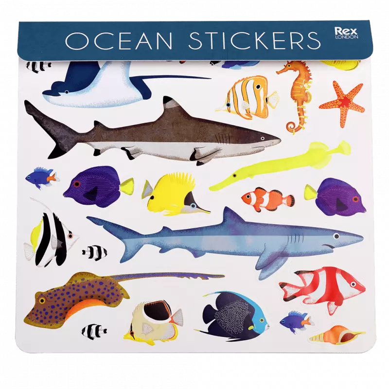 Sticker Ozean (3 Bögen)