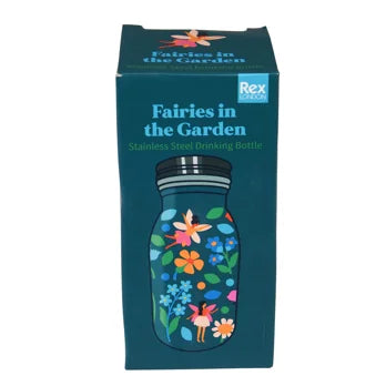 Kleine Wasserflasche aus Edelstahl Feen 250ml