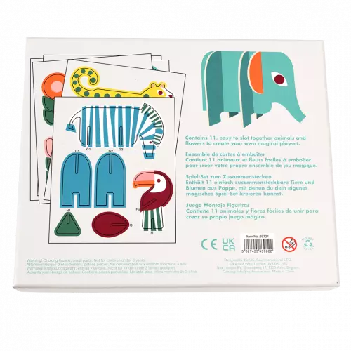 Spiel-Set zum Zusammenstecken Wild Wonders