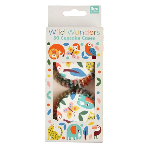 Muffinformen Wilde Tiere