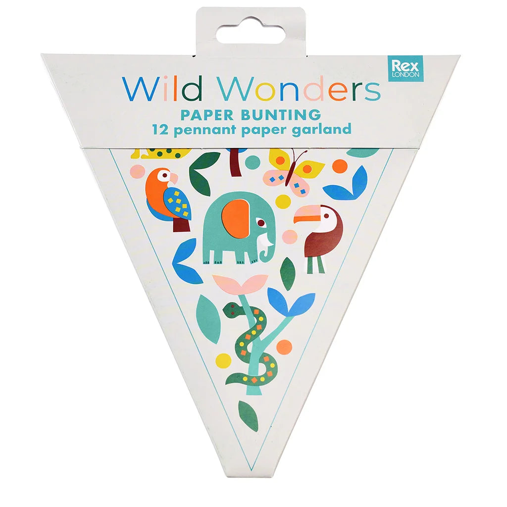 Papiergirlande Wild Wonders