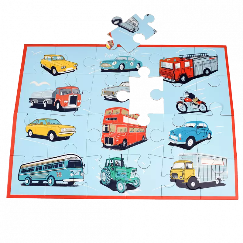 Fussboden-Puzzle Road Trip