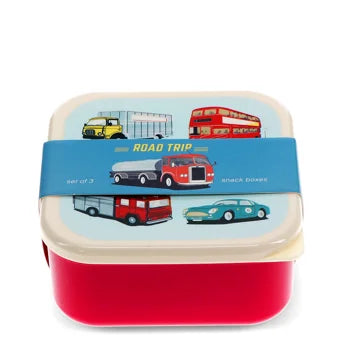 3er Set Snackdosen Road Trip