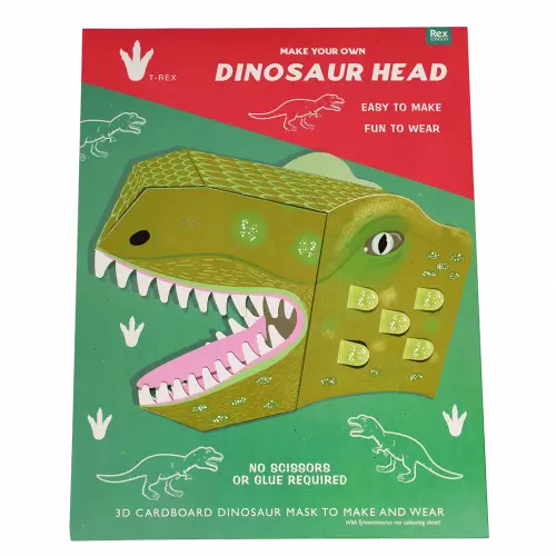 Bastelset Dinosaurierkopf
