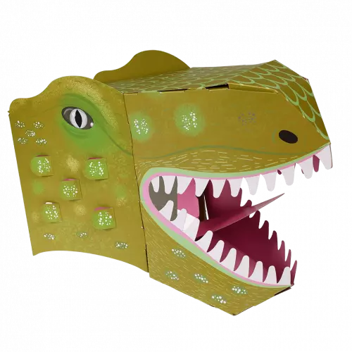 Bastelset Dinosaurierkopf