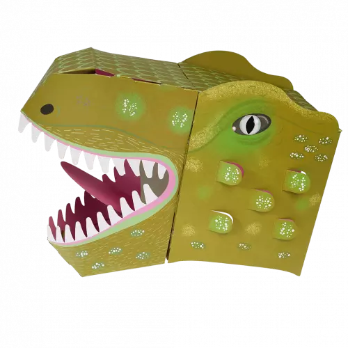 Bastelset Dinosaurierkopf