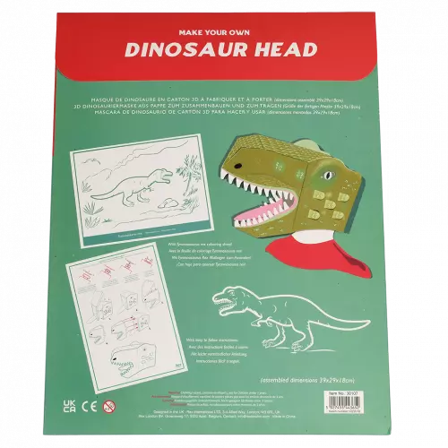Bastelset Dinosaurierkopf