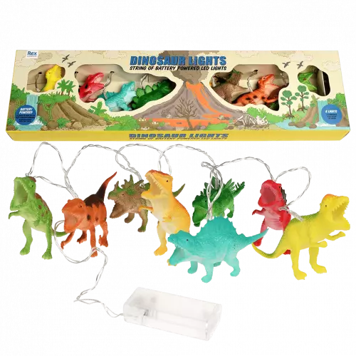 Dinosaurier-Lichterkette