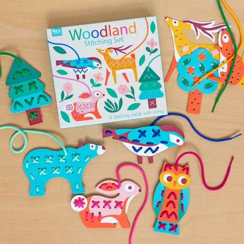 Fädelset Woodland Animals
