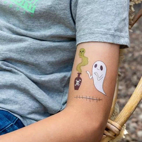 Nicht-permanente Tattoos - Scary