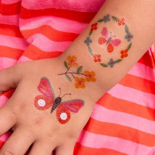 Nicht-permanente Tattoos - Schmetterling