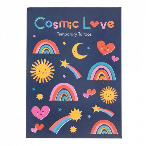 Nicht-permanente Tattoos - Cosmic Love
