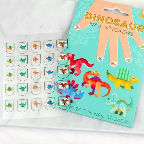 Nagel-Sticker (Set mit 25 Stück) Baby Dino