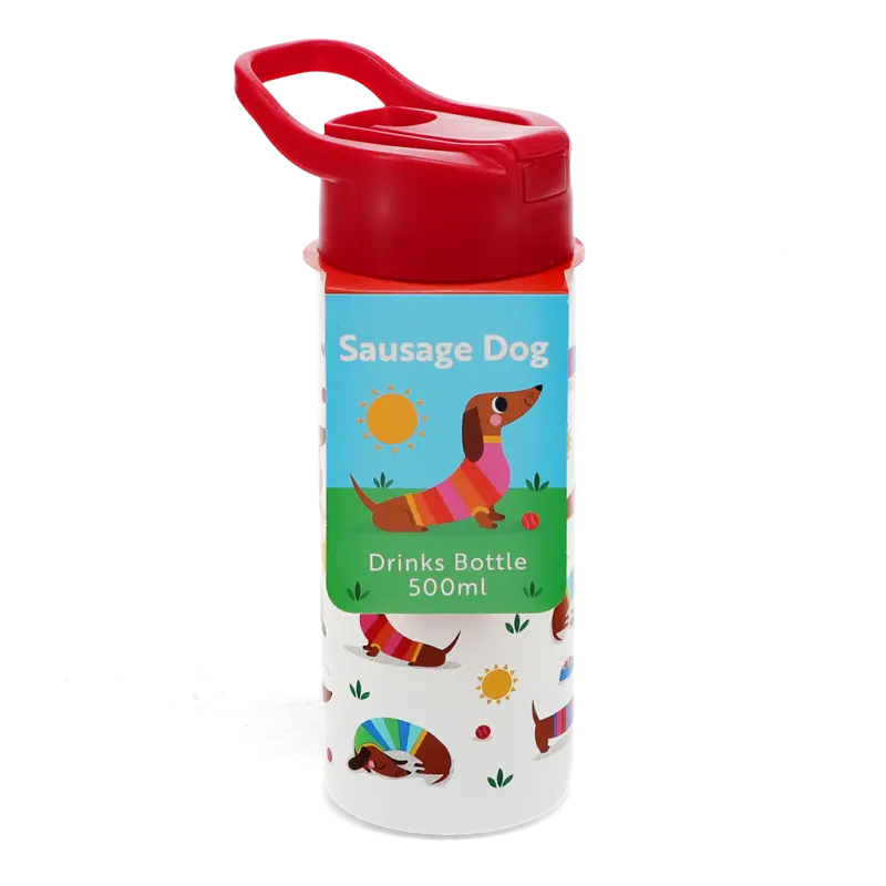 Edelstahlflasche Dackel