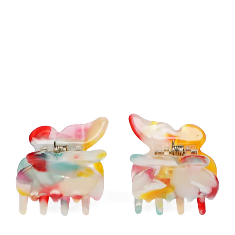 Mini-Schmetterlings-Haarklammern (2-er Set) - Feen