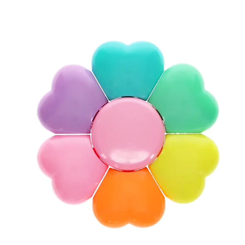 Textmarker-Set in Blütenform - Flower Power