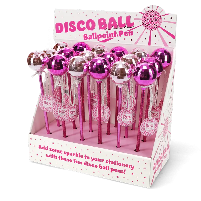 Discokugel-Kugelschreiber
