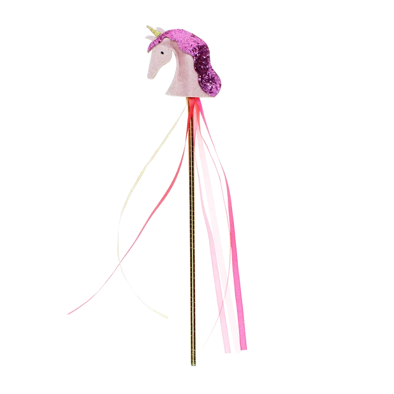 Glitzer-Zauberstab - Einhorn