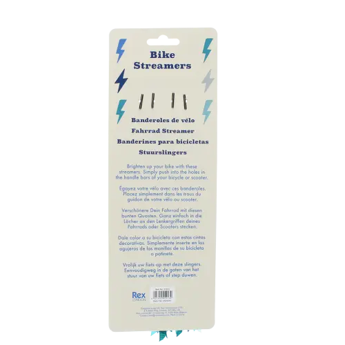 Bicycle streamers - Blue