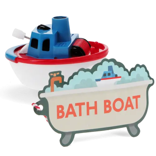 Aufziehbares Badespielzeug – Boot