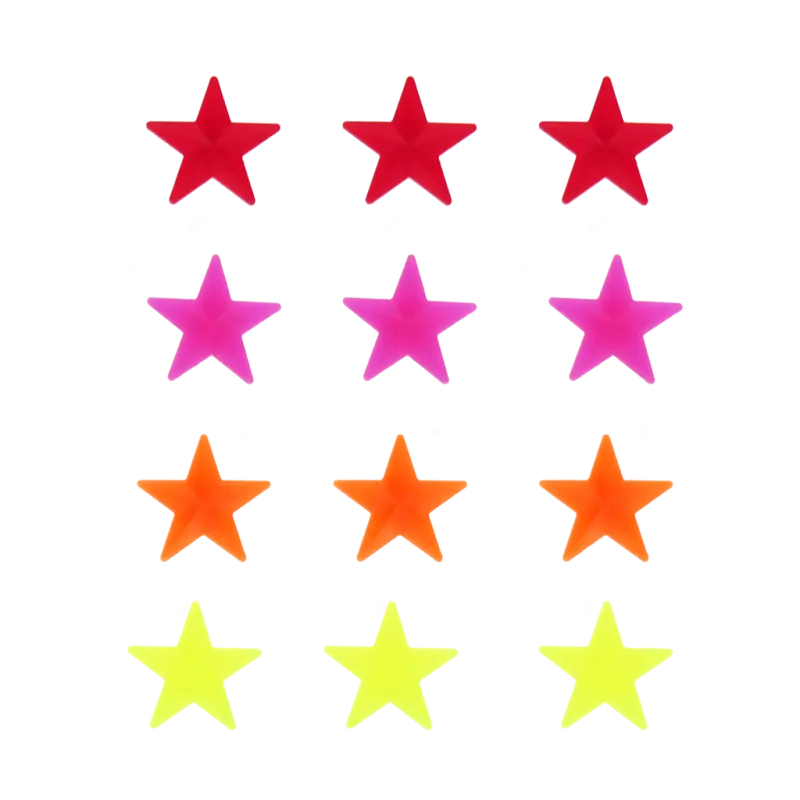 Fahrradspeichen-Sterne - Einhorn