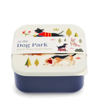 Set 3 Snackdosen "Dog Park"