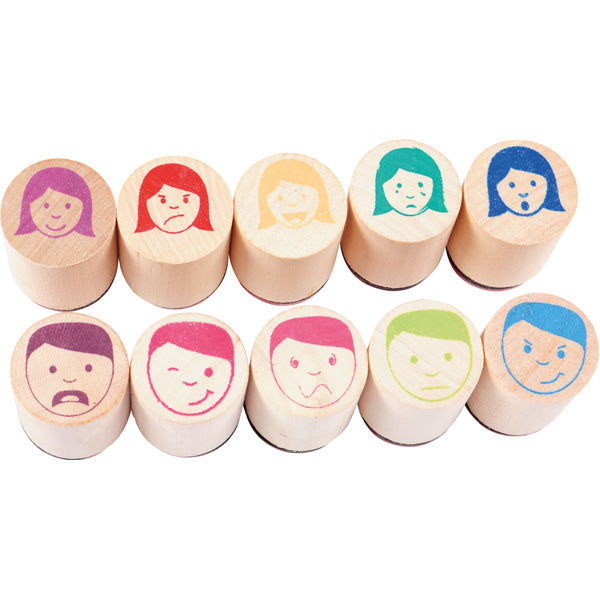 Emotionsstempel 10er Set