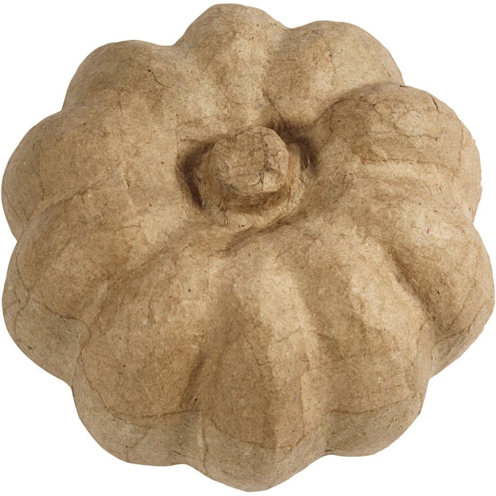 Kürbis aus Pappmache