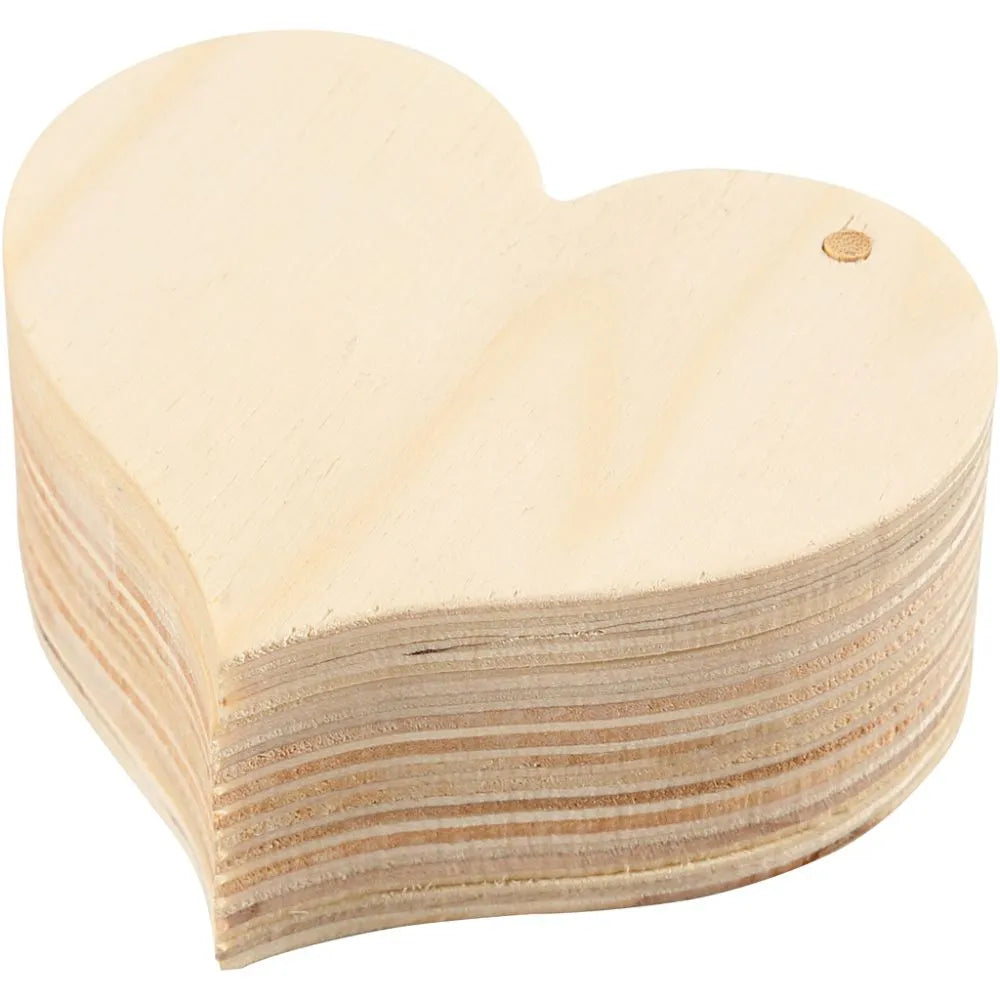 Holzdose Herz
