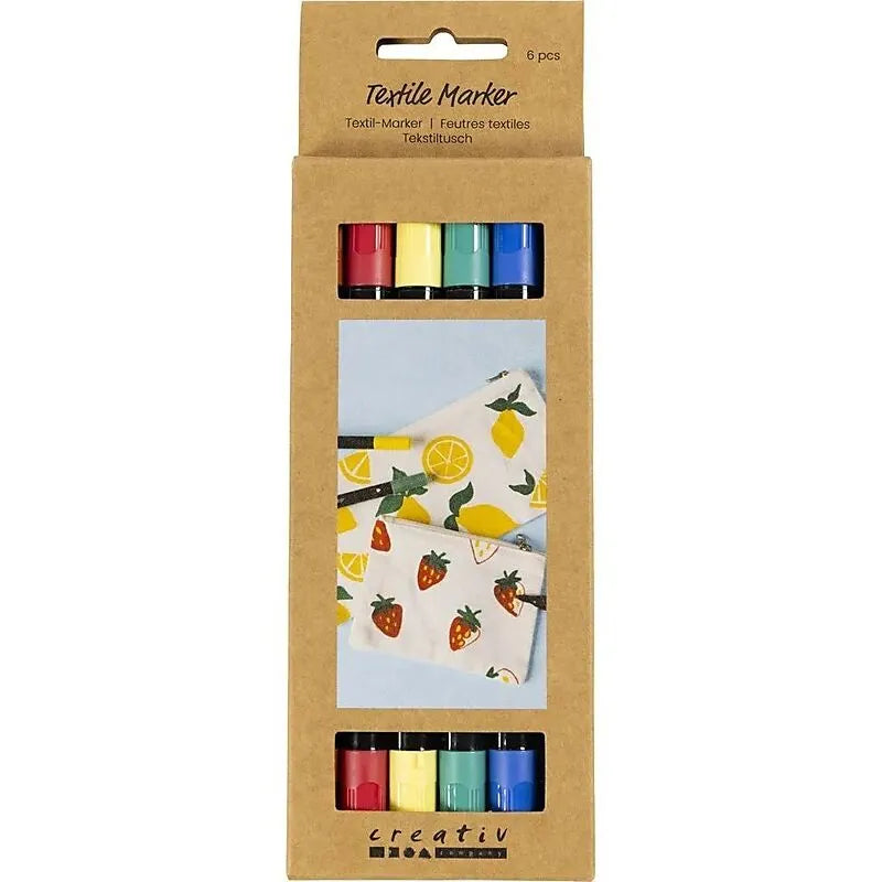 Textil-Marker verschiedene Farben-Sortierungen