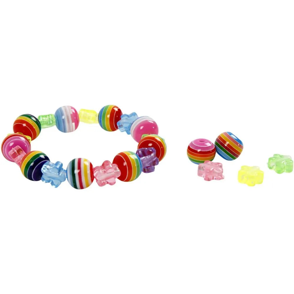 Bunte Perlenmischung
