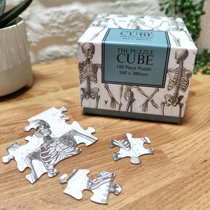 100-teiliges Puzzle - Skelett