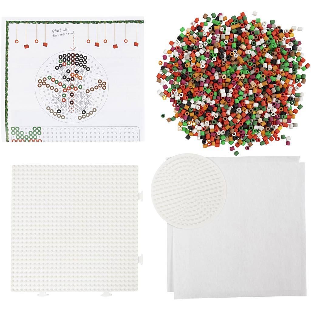 Kreativ Set NABBI BioBeads Schneemann