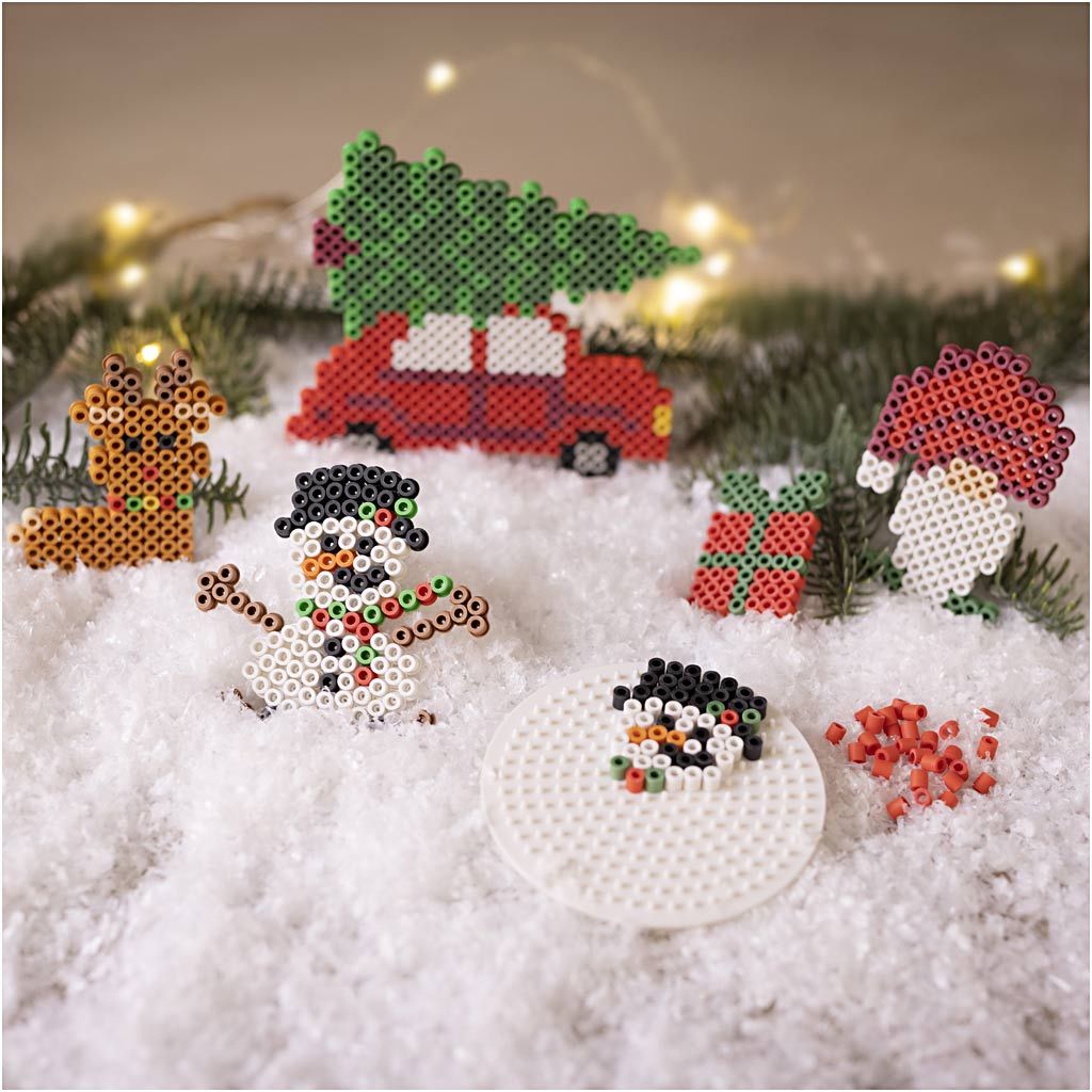 Kreativ Set NABBI BioBeads Schneemann