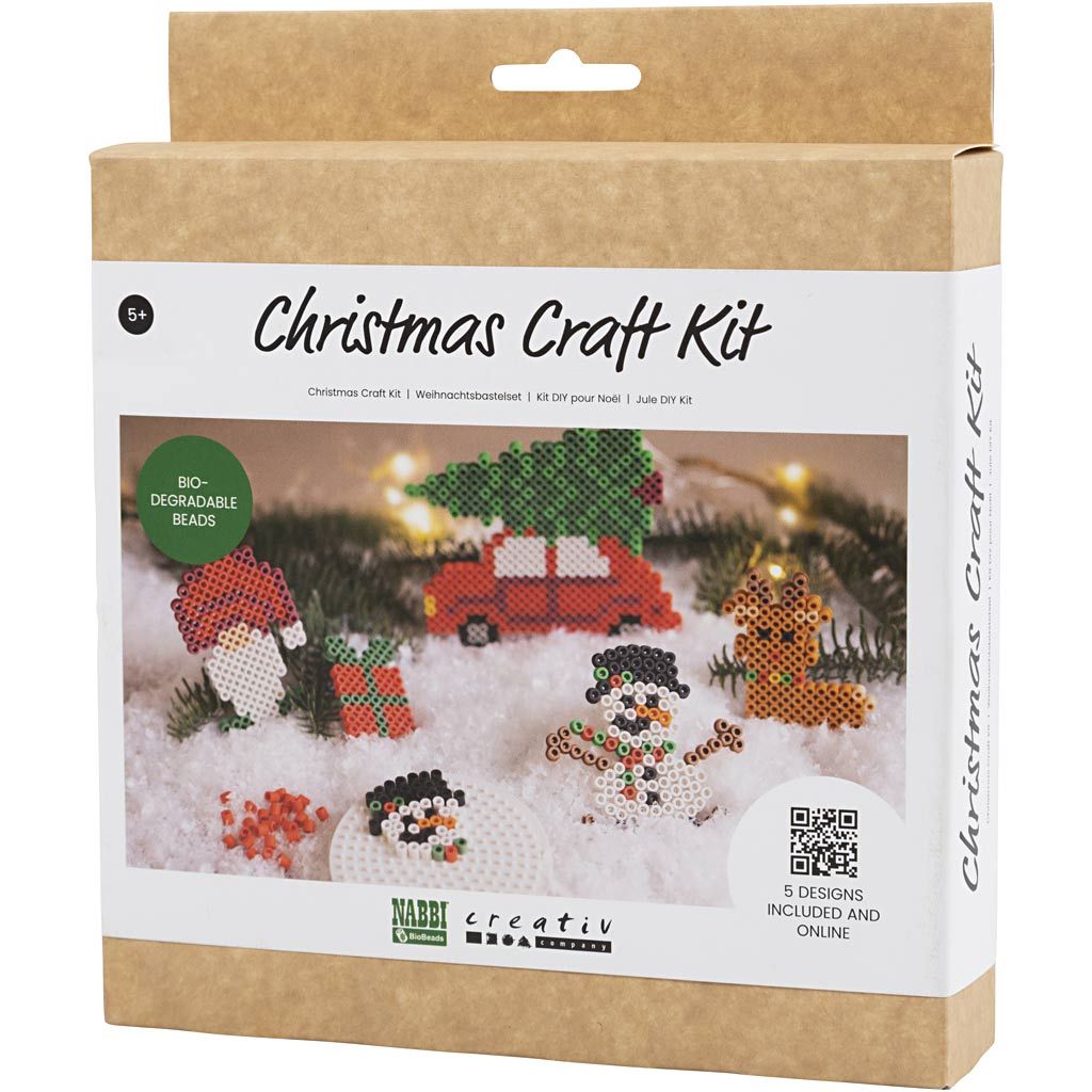 Kreativ Set NABBI BioBeads Schneemann