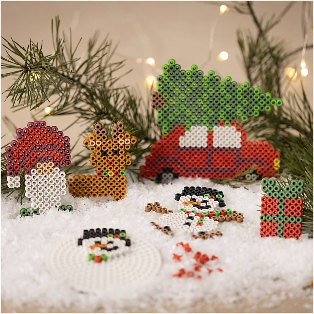 Kreativ Set NABBI BioBeads Schneemann