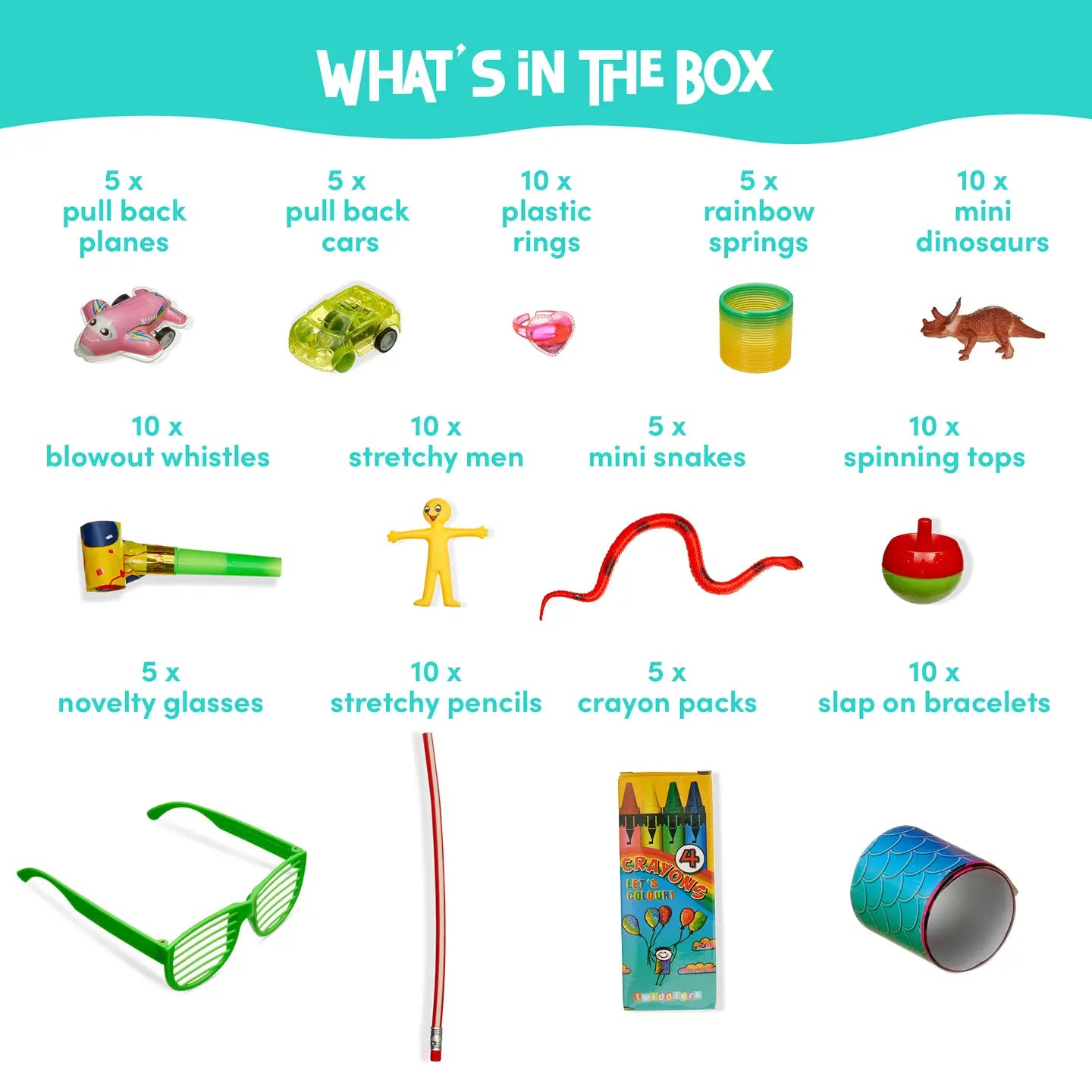Glücks-Dip-Box 100teilig