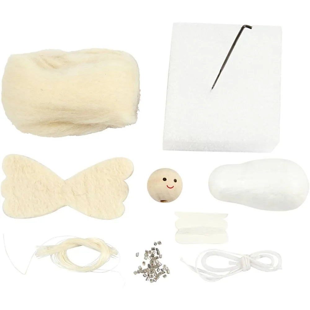 Mini Kreativ Set Engel mit Mütze