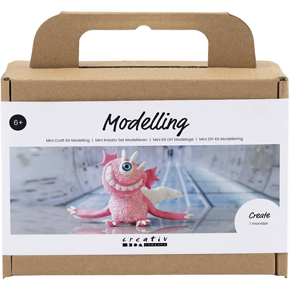 Mini Kreativ Set Pink Monster