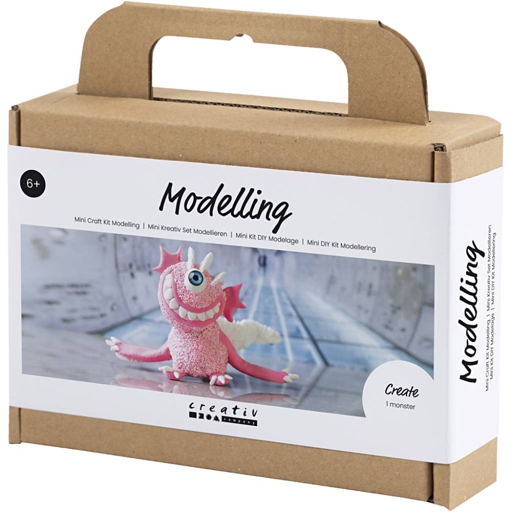 Mini Kreativ Set Pink Monster