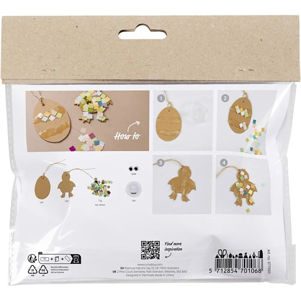 Mini Kreativ Set Ei & Huhn